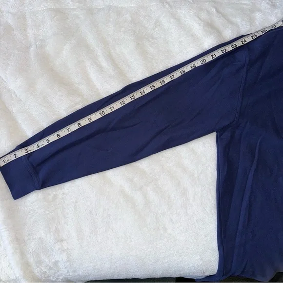 Brooks Brothers 346 Navy Blue Performance Polo Long Sleeve Shirt M Logo Collared - Picture 9 of 10